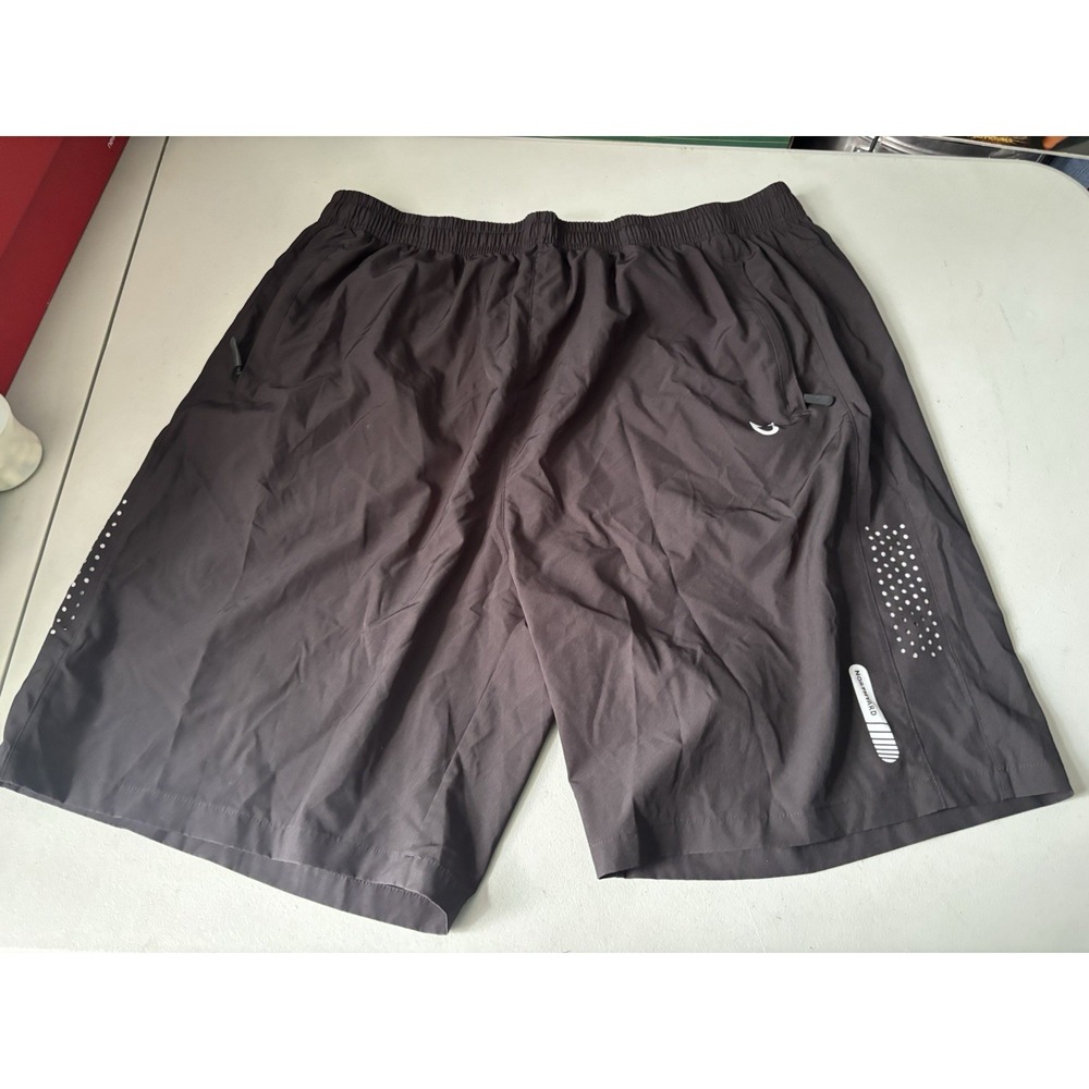 Northyard Men's Athletic Shorts Black Size 3XL Elastic Waist Pull On